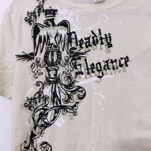 Sacrifice Embossed Graphic Tee